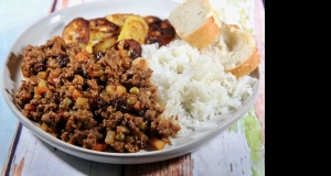 Arroz a la Cubana (Giniling)