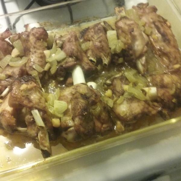 Baked Turkey Wings