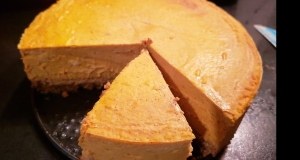 Keto Pumpkin Cheesecake with Almond Pecan Crust