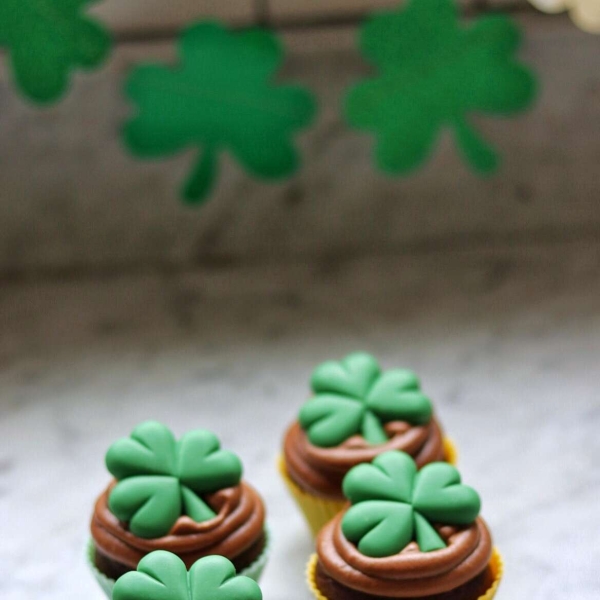 Guinness Cupcakes with Guinness Frosting