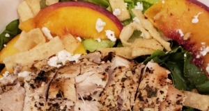 Peach and Escarole Salad
