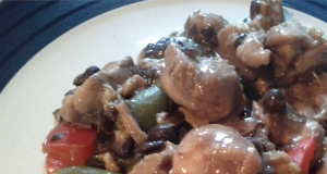 Chicken with Black Beans