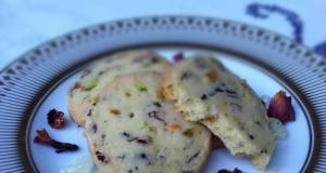 Rose Pistachio Shortbread