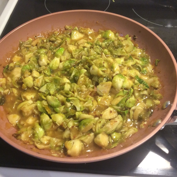 Asian Brussels Sprouts
