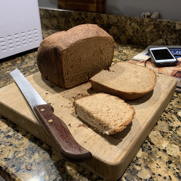Whole Wheat Honey Bread