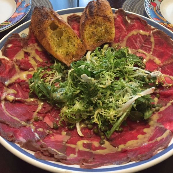Heart-Shaped Carpaccio