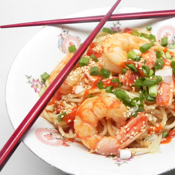Asian-Style Shrimp Scampi