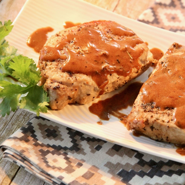 Instant Pot Smothered Pork Chops