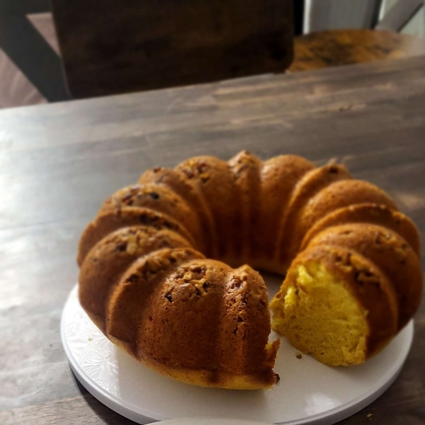 Golden Rum Cake