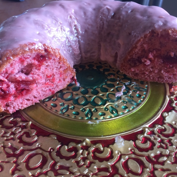 Cherry Almond Pound Cake