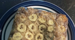 Homemade Banana Upside-Down Cake