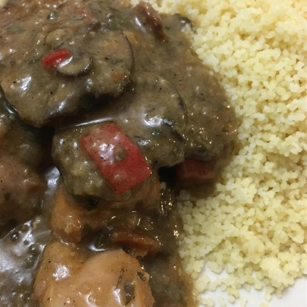 Herb and Beer Braised Rabbit