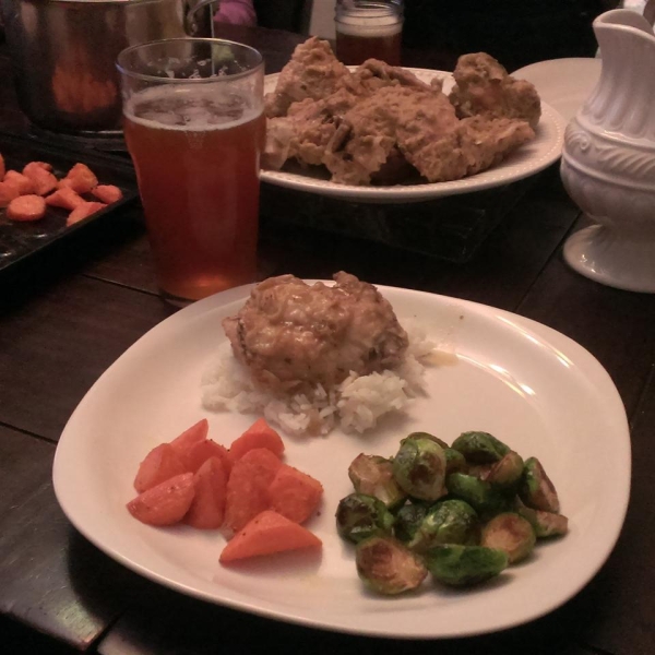 Herb and Beer Braised Rabbit