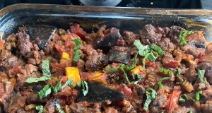 Mama's Oh-So-Savory Lamb and Eggplant Casserole