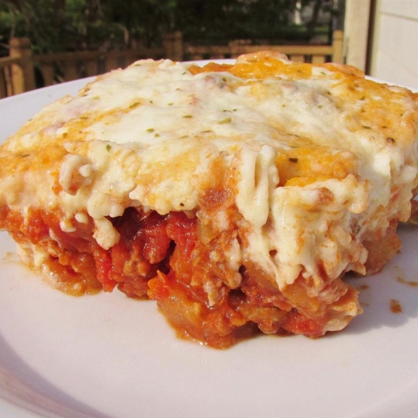 Mama's Oh-So-Savory Lamb and Eggplant Casserole
