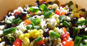 Black Bean and Feta Cheese Ugly Dip
