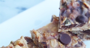 PB Chocolate Trail Mix No-Bakes