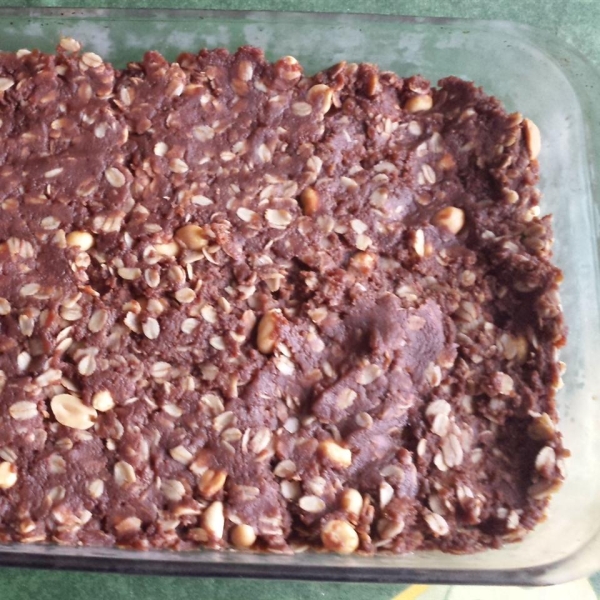 PB Chocolate Trail Mix No-Bakes