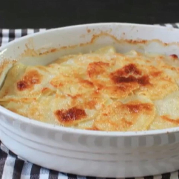 Potato and Parsnip Gratin