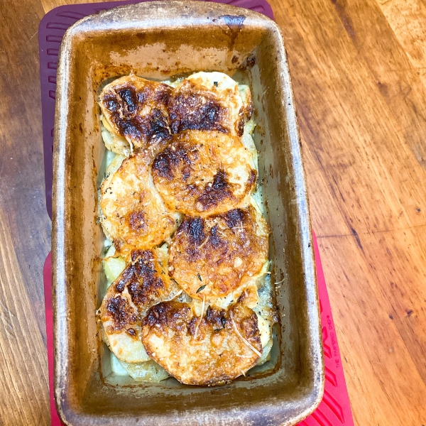Potato and Parsnip Gratin