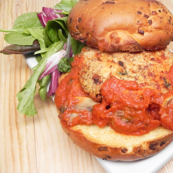 Chicken Parmesan Burgers