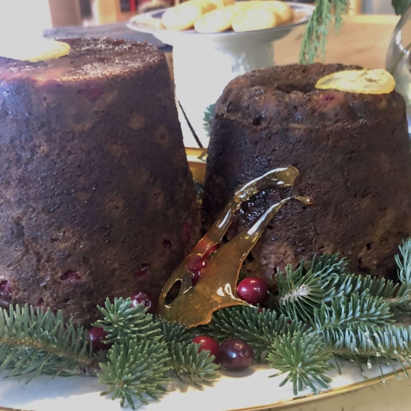 Steamed Cranberry Pudding