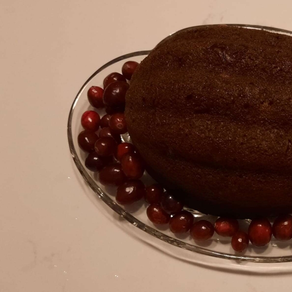 Steamed Cranberry Pudding