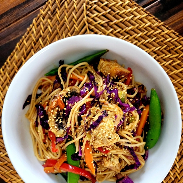 Sesame Chicken Noodle Bowl
