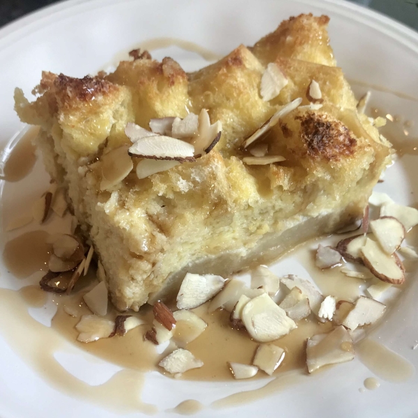 Pear and Almond French Toast Casserole