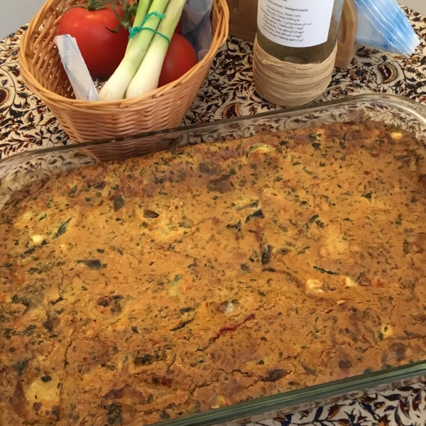 Hot or Cold Vegetable Frittata