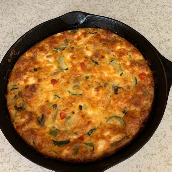 Hot or Cold Vegetable Frittata