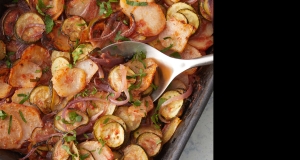 Briam (Greek Baked Zucchini and Potatoes)