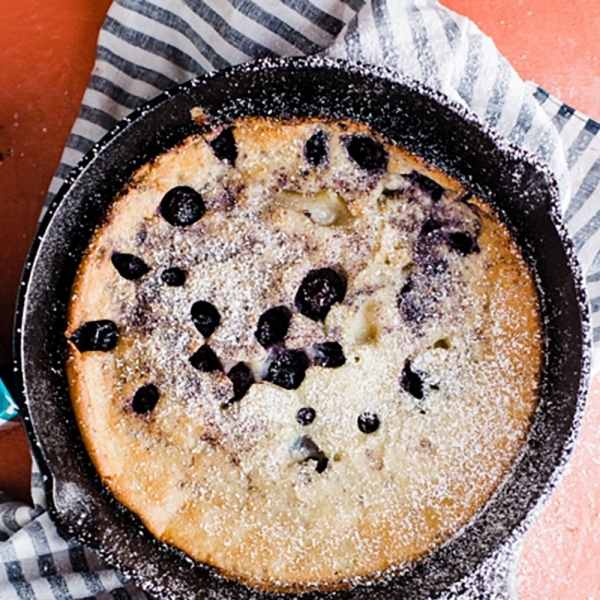 Blueberry Skillet Pancakes