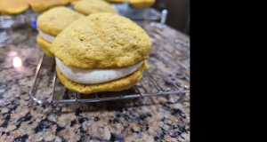 Fall Pumpkin Sandwich Cookies