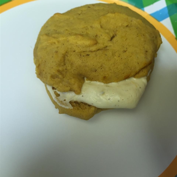 Fall Pumpkin Sandwich Cookies