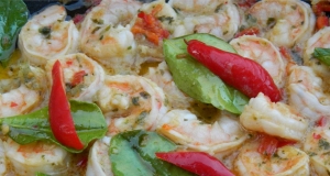 Grilled Prawns with Garlic-Chili Sauce