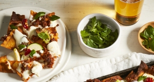 Beefy Lasagna Nachos