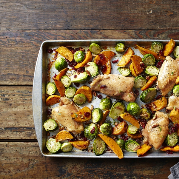 Maple-Roasted Chicken Thighs