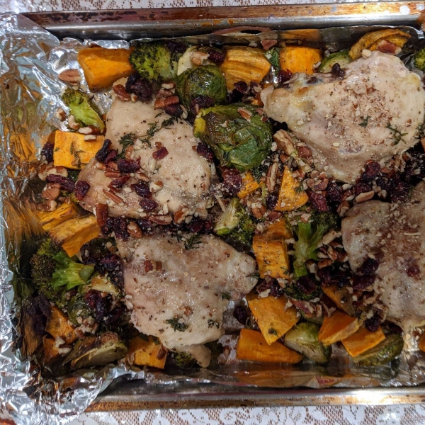 Maple-Roasted Chicken Thighs