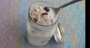 Vegan Blueberry Almond Overnight Oats