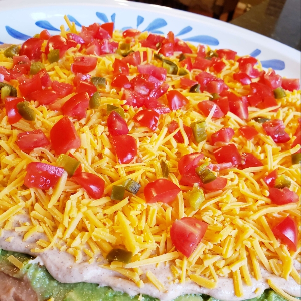 Best Ever Layered Mexican Dip