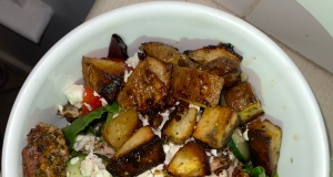 Greek Chicken and Potato Bowl