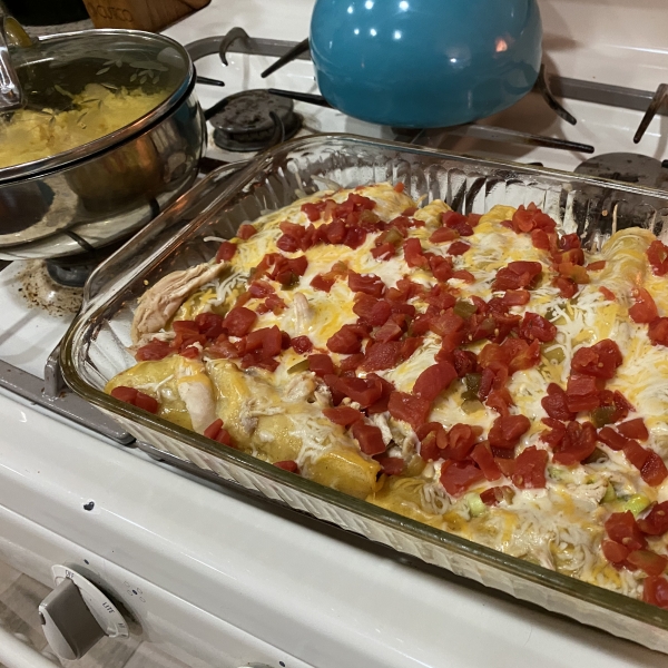 Chicken Enchiladas Verdes from RO*TEL