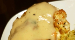 Spinach Stuffed Chicken and Gravy