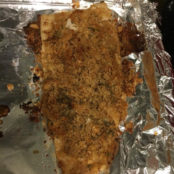 Oven Roasted Trout with Lemon Dill Stuffing