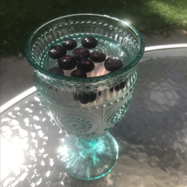 White Sangria with Frozen Fruit