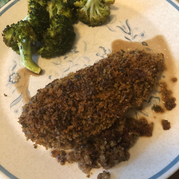 Crispy Garlic Breaded Chicken