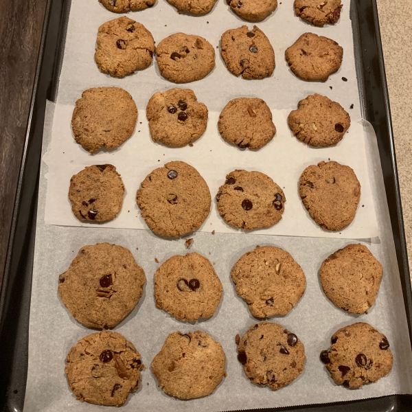 Nut Butter Chocolate Chip Cookies (Gluten-Free)