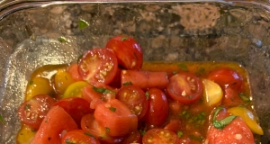 Spicy Watermelon Tomato Salad