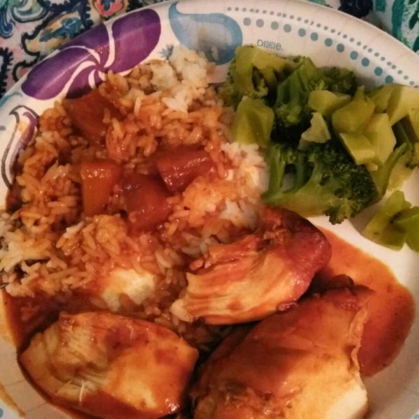 Slow Cooker Hawaiian Chicken